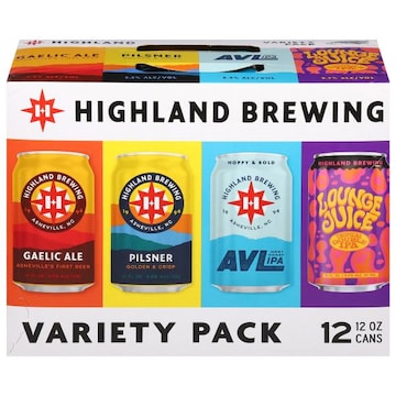 Highland Brewing Beer, Variety Pack