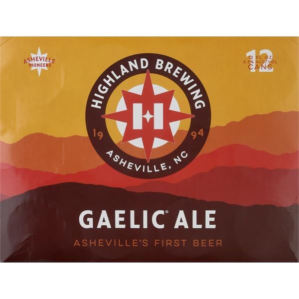 Highland Brewing Beer, Gaelic Ale Publix Super Markets