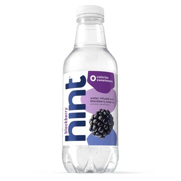 Hint Bottled Water, Blackberry - 16 Fl Oz