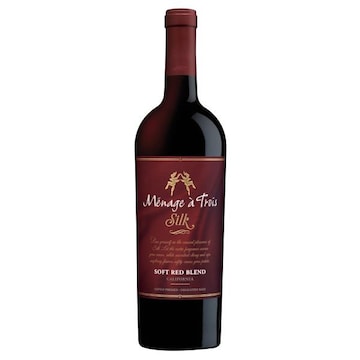 Menage a Trois Soft Red Blend Silk California Wine
