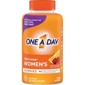 One A Day VitaCraves Multivitamin/Multimineral Supplement, Women's, Gummies