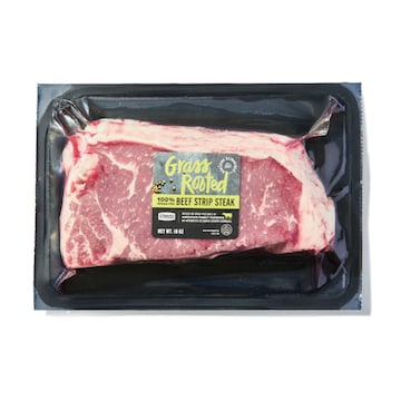 Strauss Free Raised Beef, Grass Fed, Boneless, Strip Steak