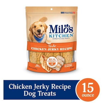 Milo's Kitchen Chicken Jerky Recipe Dog Treats