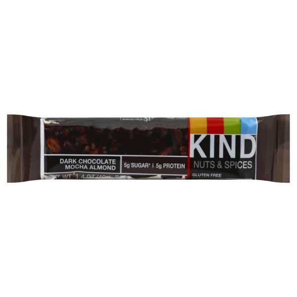 Kind Nuts & Spices Bar, Dark Chocolate Mocha Almond Publix Super Markets
