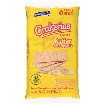 Crakenas Colombina Crackers, Butter Flavored
