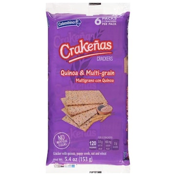 Crakenas Crackers, Quinoa & Multi-Grain