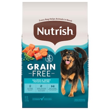 Nutrish Grain Free Natural Salmon & Sweet Potato Recipe Food for Dogs