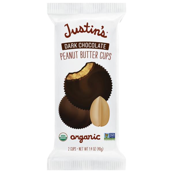 Justin's Peanut Butter Cups, Organic, Dark Chocolate | Publix Super Markets