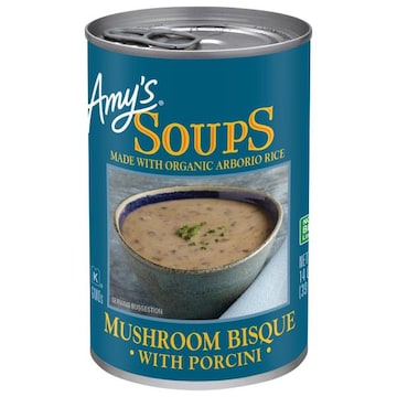 Amy's Mushroom Bisque with Porcini Soup, Gluten Free, 14 oz.