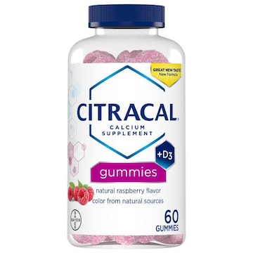 Citracal +D3 Natural Raspberry Flavor Calcium Supplement