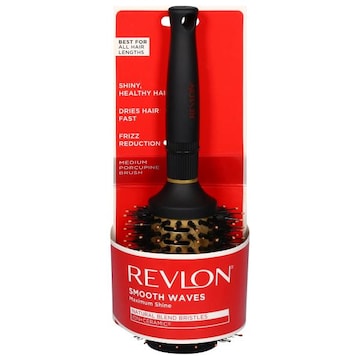 Revlon Ion+Ceramic Hair Brush, Smooth Waves, Maximum Shine