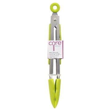 Core Kitchen Tongs, Locking, Mini Silicone