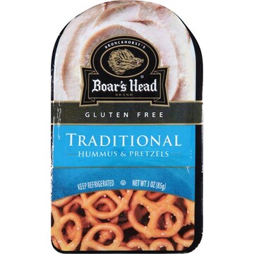 Boar's Head Traditional Hummus & Pretzels