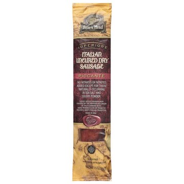 Boar's Head Superiore Superiore Italian Uncured Dry Sausage Piccante
