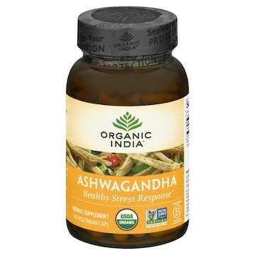 Organic India Ashwagandha, Vegetarian Caps