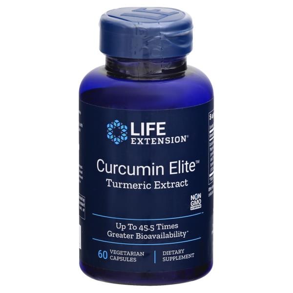Life Extension Curcumin Elite Turmeric Extract, Vegetarian Capsules