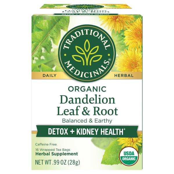 Traditional Medicinals Herbal Supplement, Organic, Dandelion Leaf