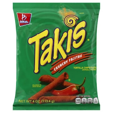 Takis Tortilla Chips, Crunchy Fajitas, Mild