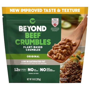 Beyond Meat Beyond Beef Crumbles, Plant-Based, Original