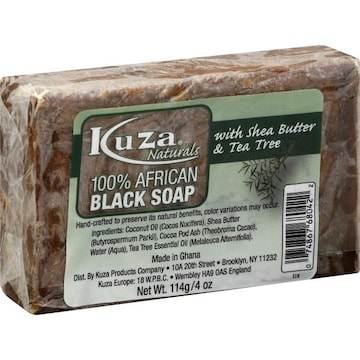 Kuza Naturals Black Soap, 100% African