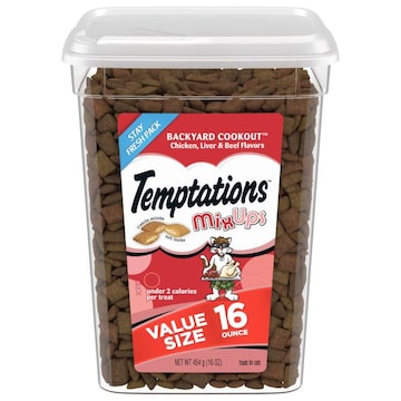 Temptations MixUps Treats for Cats, Backyard Cookout, Value Size