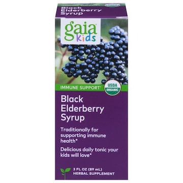 Gaia Herbs Kids Black Elderberry Syrup