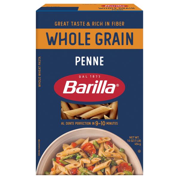 Barilla Whole Grain Penne - Non-GMO Pasta Made With 100% Whole