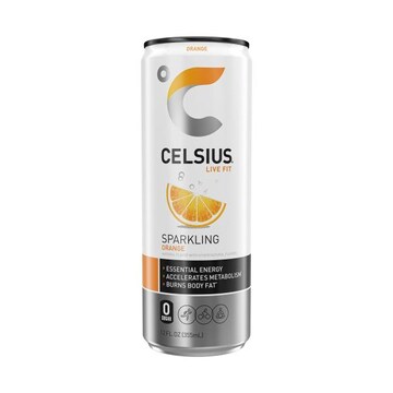 Celsius Sparkling Orange, Functional Energy Drink