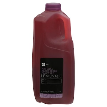 Publix Deli Blackberry Lemonade, Half Gallon