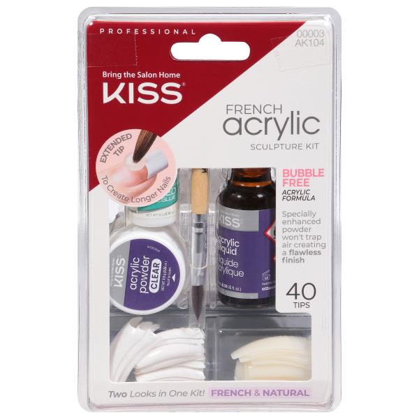 Walmart kiss acrylic nail kit hotsell