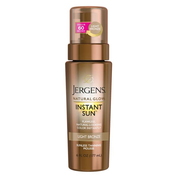 Jergens Instant Sun Mousse, Sunless Tanning, Light Bronze | Publix
