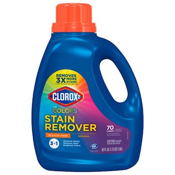 Clorox Stain Remover, for Colors, 3-in-1, Bleach-Free, Original