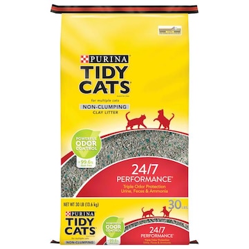 Purina One Tidy Cats Clay Litter, Non-Clumping, for Multiple Cats