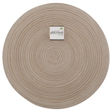 Ritz Placemat, Round Woven