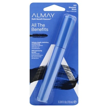 Almay Mascara, Multi-Benefit, Blackest Black 501