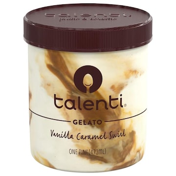 Talenti Gelato, Vanilla Caramel Swirl