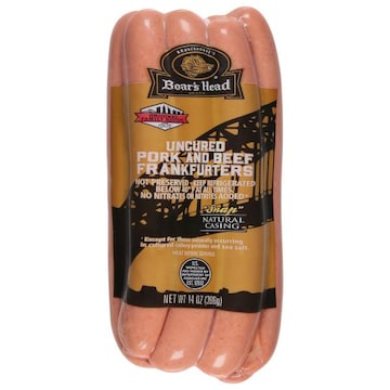 Boar's Head Uncured Pork & Beef Frankfurters
