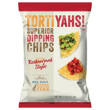 Tortiyahs! Dipping Chips, Sea Salt, Restaurant Style, Superior