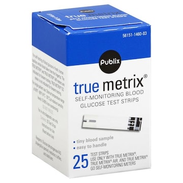 Publix True Metrix Test Strips