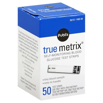 Publix True Metrix Test Strips
