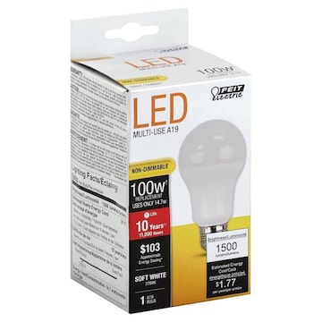 Feit Electric 14.5 Watt Led A19 Soft White, Light Bulb 1pk