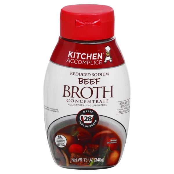 Kitchen Accomplice Beef Broth Concentrate, Reduced Sodium | Publix ...