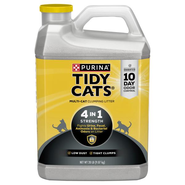 Tidy Cats Clumping Litter, MultiCat, 4 in1 Strength Publix Super Markets