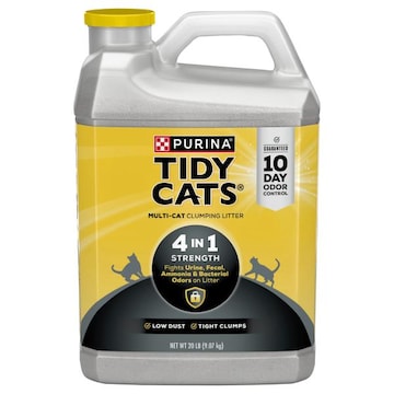 Tidy Cats Clumping Litter, Multi-Cat, 4 in 1 Strength