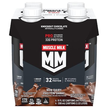 Muscle Milk Protein Shake, Non-Dairy, Knockout Chocolate