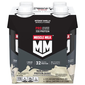 Muscle Milk Protein Shake, Non-Dairy, Intense Vanilla