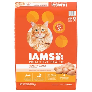 IAMS Proactive Health Healthy Adult Premium Adult 1+ Years with Chicken Cat Nutrition