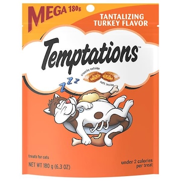 Temptations Cat Treats, Tantalizing Turkey Flavor, Mega