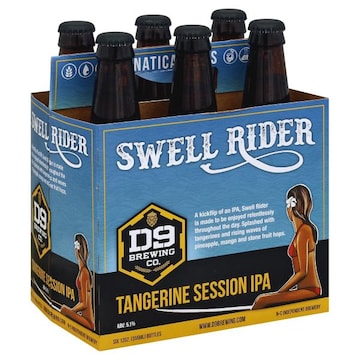 D9 Beer, Tangerine Session IPA, Swell Rider
