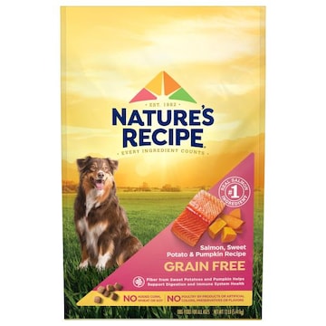 Nature's Recipe Grain Free All Ages Salmon, Sweet Potato & Pumpkin Recipe Dog Food